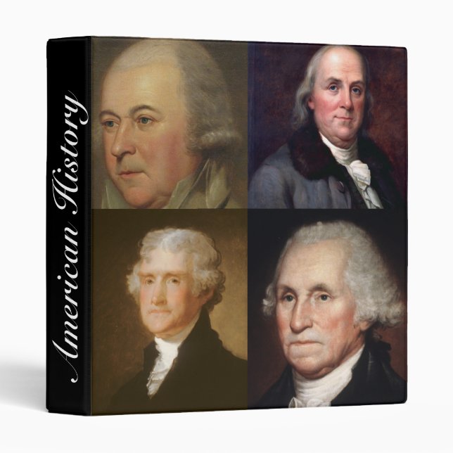 Founding Fathers History Binder (Front/Spine)