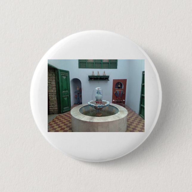 Fountain 2 Inch Round Button (Front)