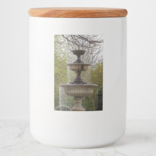Fountain Food Container Label
