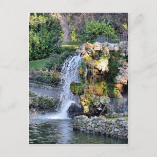 Fountain in Parque del Retiro, Madrid Postcard