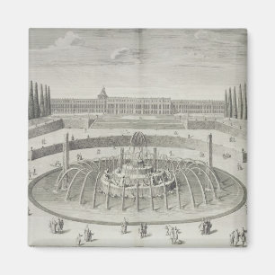 Fountain of Latone at Versailles, 1714, from 'Les Magnet