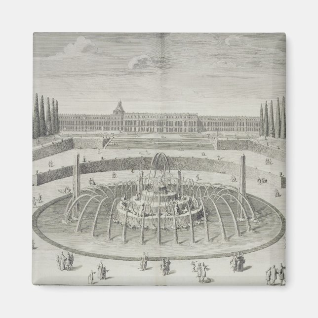 Fountain of Latone at Versailles, 1714, from 'Les Magnet (Front)