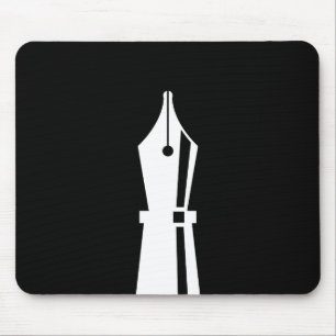 Fountain Pen Pictogram Mousepad
