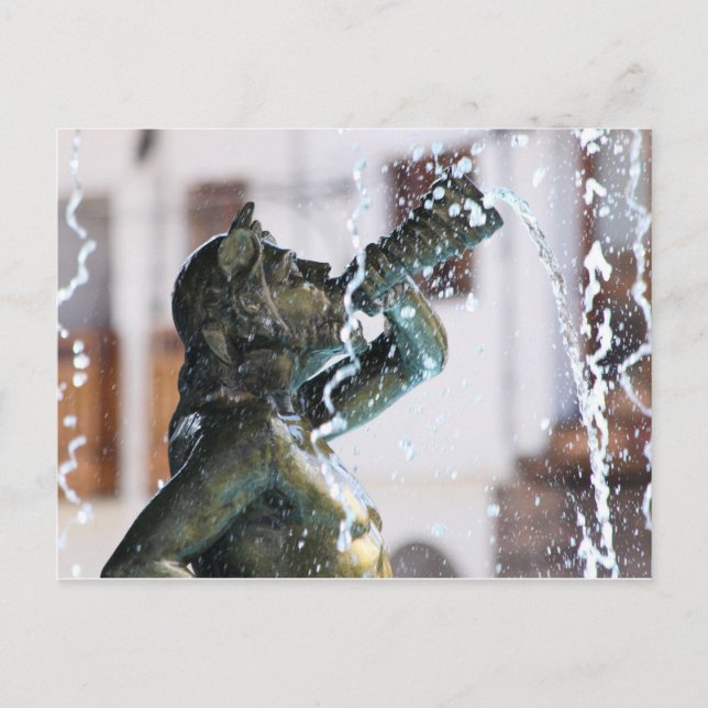 Fountain, Plaza de Armas, Cusco, Peru Postcard (Front)