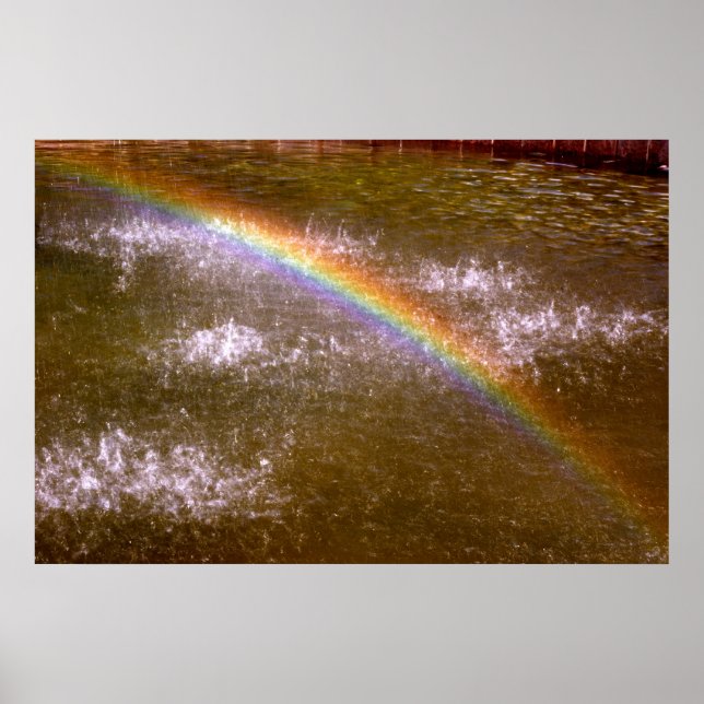 Fountain Rainbow Poster (Front)
