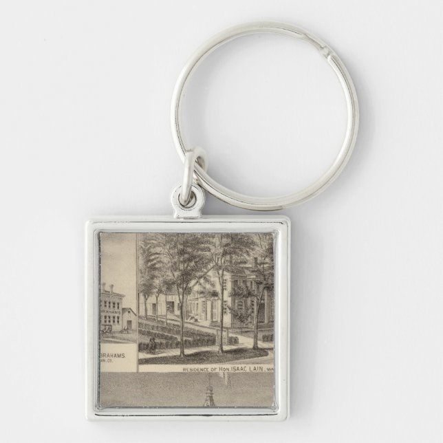 Fountain Spring House & Lain residence Keychain (Front)