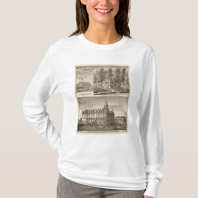 Fountain Spring House & Lain residence T-Shirt (Front)