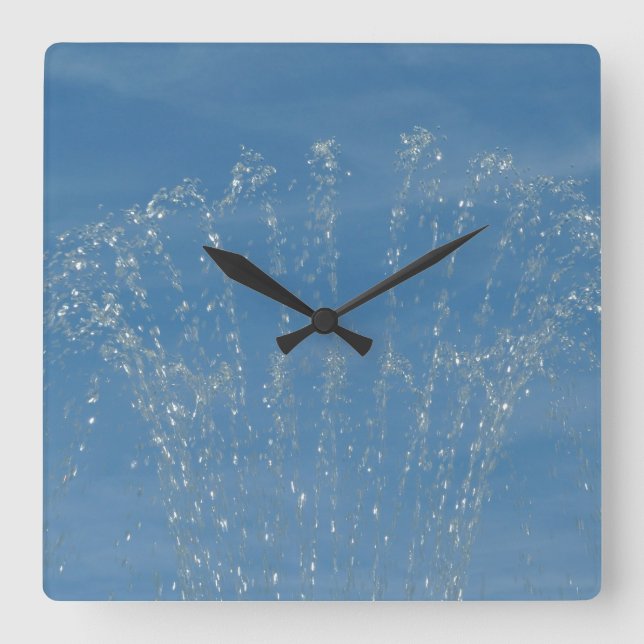 fountain square wall clock (Front)