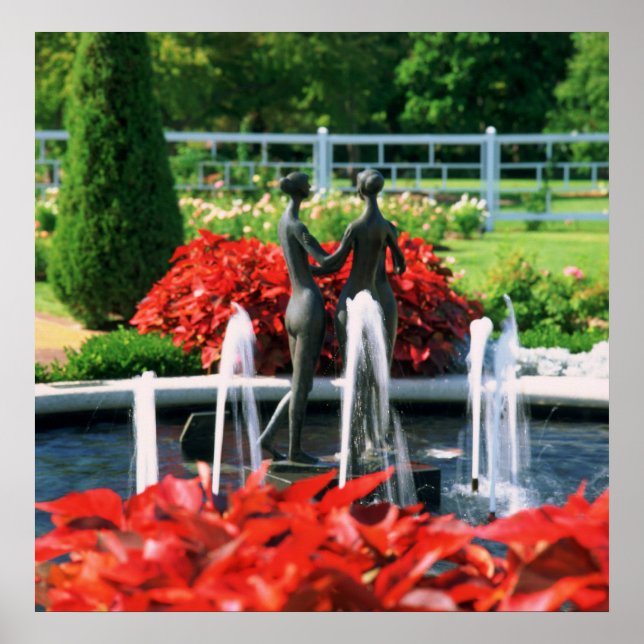 FOUNTSIN ST SHAW'S GARDEN POSTER (Front)