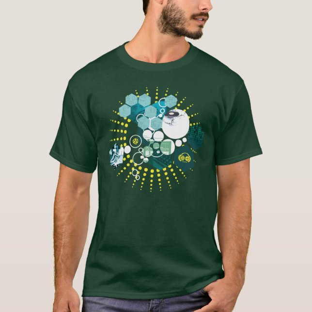 Four4ths :: Molecular T-Shirt (Front)