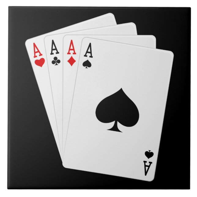 Four Aces Tile (Front)