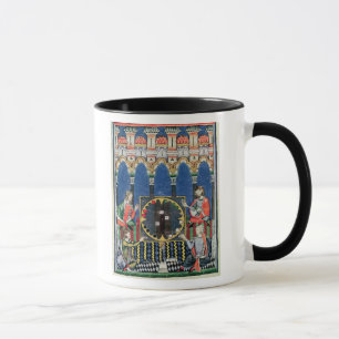Four Arabic Backgammon Players Mug
