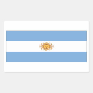 FOUR Argentina National Flag Sticker