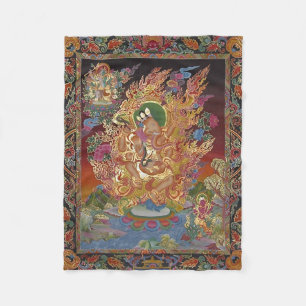 Four-Armed Ganesh Fleece Blanket