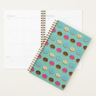 Four Assorted Doughnuts Pattern Planner