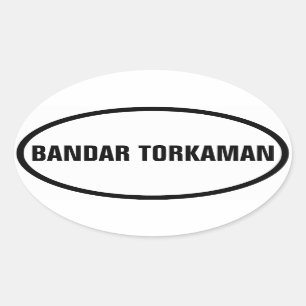 FOUR Bandar Torkaman Oval Sticker