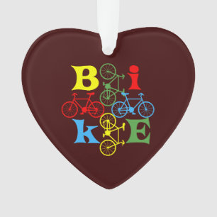 Four Bikes  Ornament