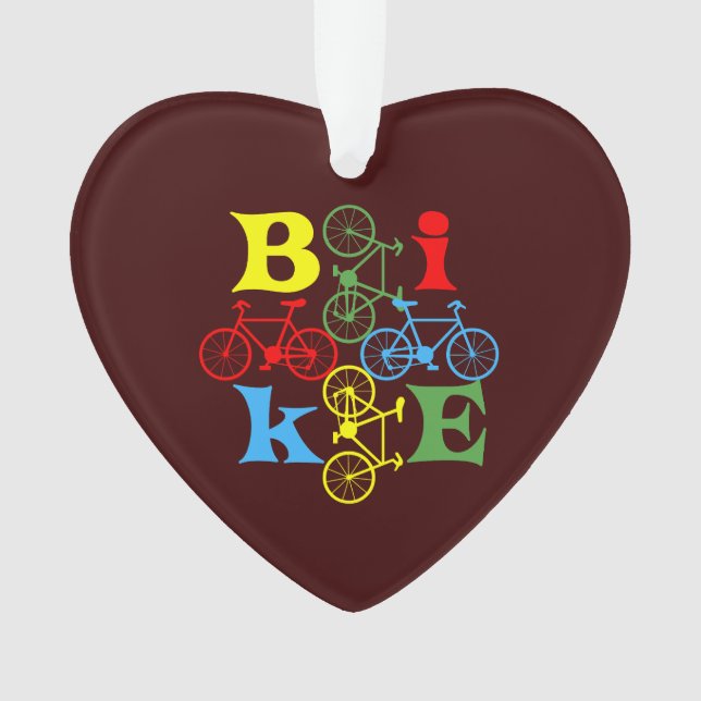 Four Bikes  Ornament (Front)