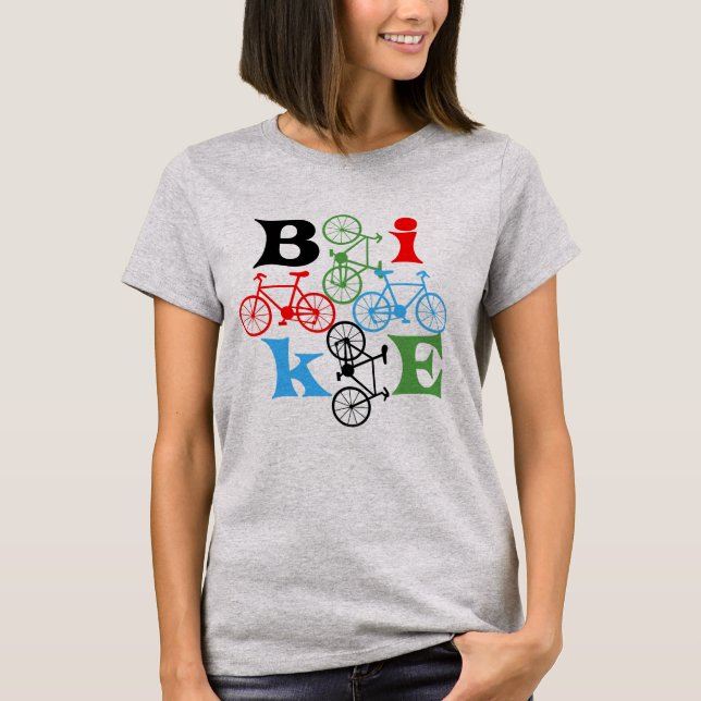 Four Bikes  T-Shirt (Front)
