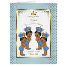 Four birth BOYS announcement card, photo,souvenir