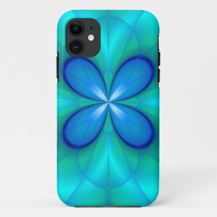 Four Blue Petals iPhone 11 Case