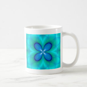 Four Blue Petals Coffee Mug