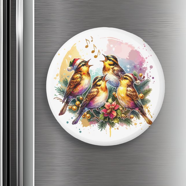 Four Calling Birds | Twelve Days of Christmas Magnet (Creator Uploaded)