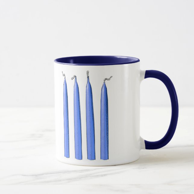 Four Candles/Fork Handles Mug (Right)