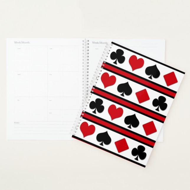 Four card suits planner (Display)