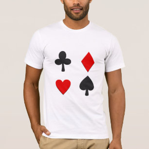 Four Card Suits T-Shirt