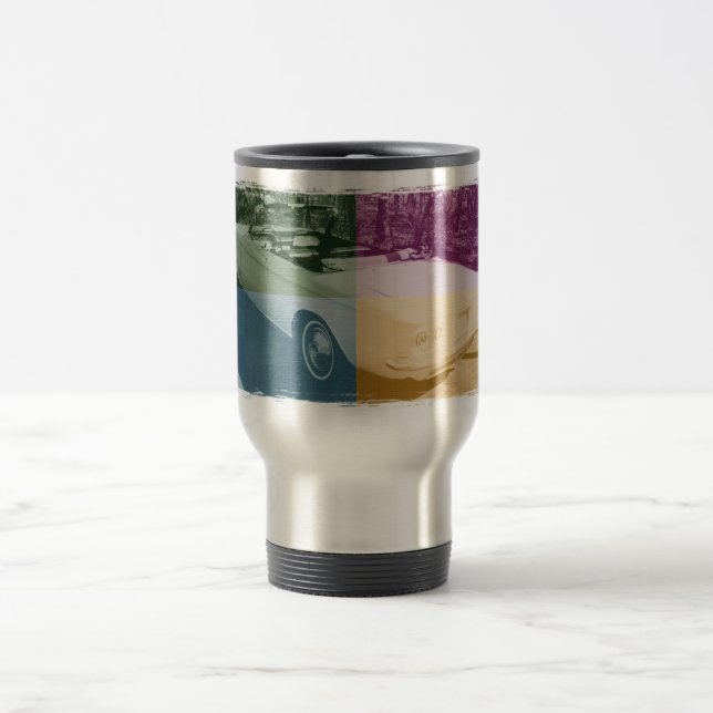 Four Colour Corvair Travel Mug (Center)