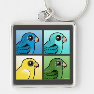 Four Colour Linnies Keychain