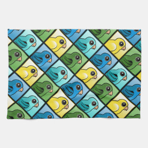 Four Colour Linnies Kitchen Towel