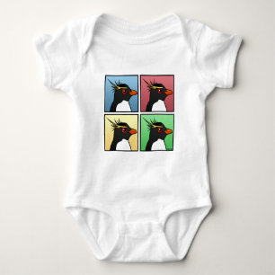 Four Colour Rockhopper Baby Bodysuit