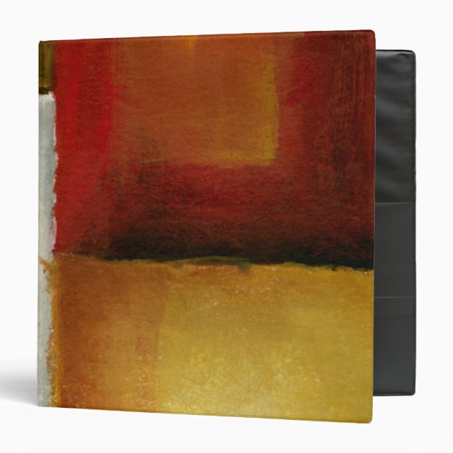 Four Colourful Rectangles by Chariklia Zarris Binder (Front/Inside)