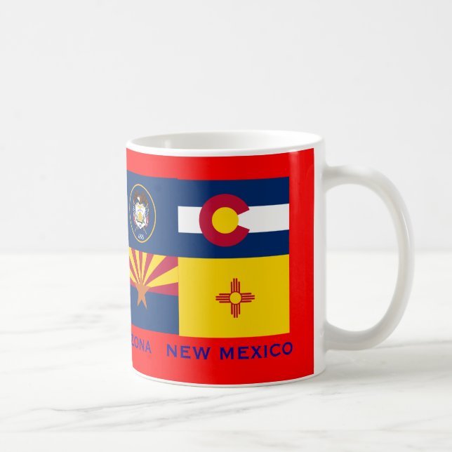 Four Corners* Flags Mug (Right)