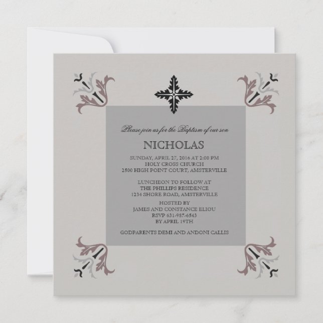 Four Corners Invitation (Front)