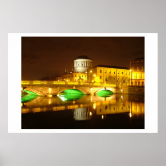 Four Courts Dublin Poster