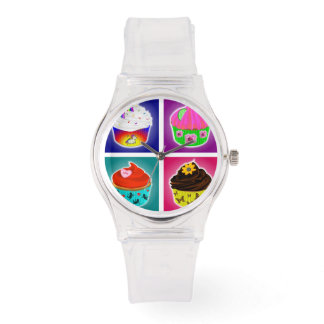 Four Cupcakes Watch