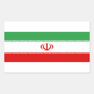 FOUR Current Flag of Iran Sticker