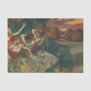 Four Dancers, Degas Art  Tissue Paper