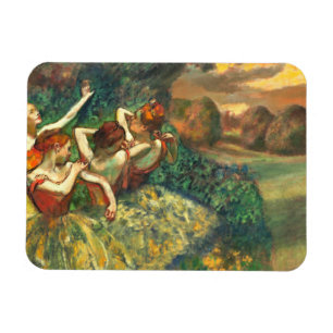 Four Dancers  Edgar Degas   Magnet