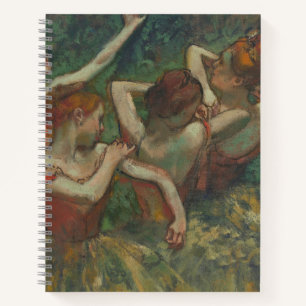 Four Dancers, Impressionist Painting, Edgar Degas Notebook