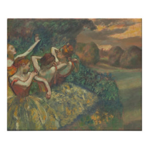 Four Dancers, Impressionist Painting, Edgar Degas Photo Print
