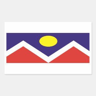 FOUR Denver, Colorado Flag Sticker