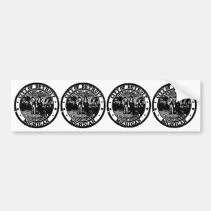 FOUR Detroit Seal Bumper Sticker