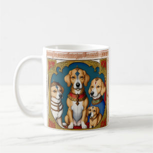 Four Dogs Mug
