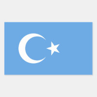 FOUR East Turkestan Uyghur Flag