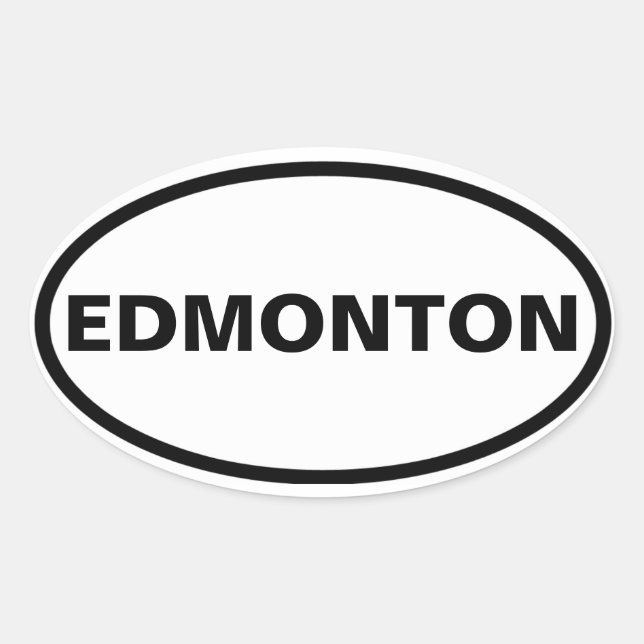 FOUR Edmonton Oval Sticker (Front)