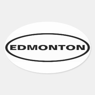 FOUR Edmonton Oval Sticker